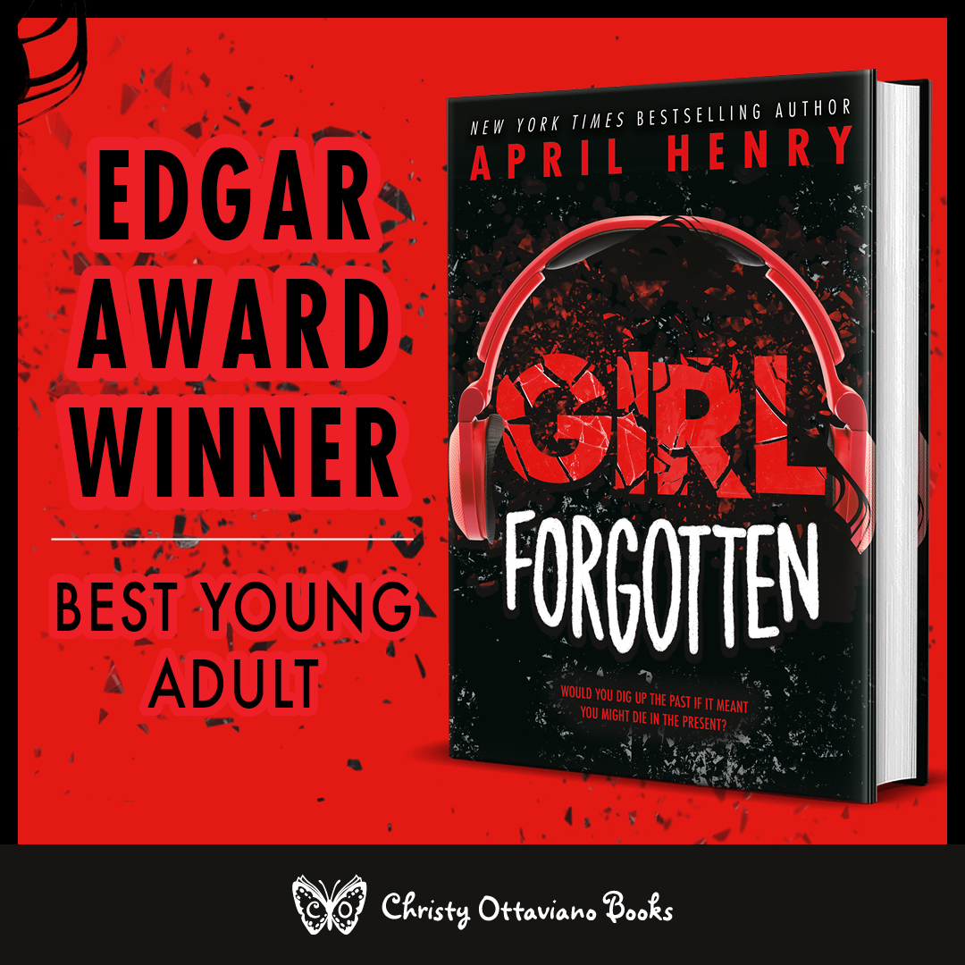 CONGRATULATIONS @aprilhenrybooks! Girl Forgotten is officially an EDGAR AWARD WINNER!!! thenovl.at/girlforgotten