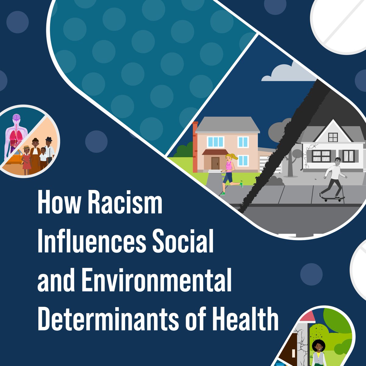 Explore case studies that reveal how systemic racism continues to hinder some communities from accessing positive social and environmental determinants of health and how this, in turn, results in racial health disparities. Learn more: ow.ly/SfBa50RuQm3 #STEMForAll