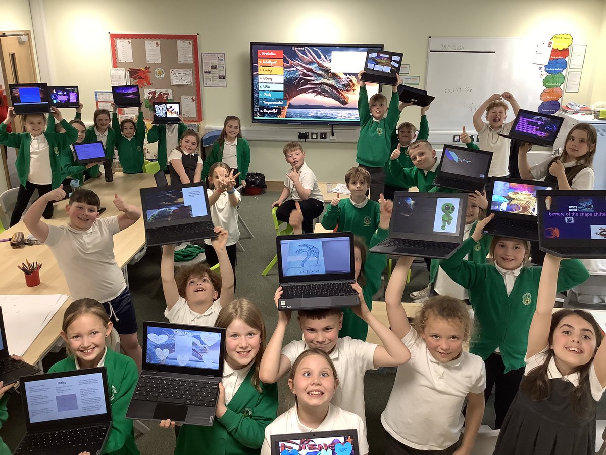 ysgyrydfawrcg's tweet photo. Magu Draig ein hunan…Nurturing our own dragons in the style of ‘How to Train your Dragon’ following the completion of our class novel. Ardderchog Dysgwyr. Excellent #erthygl28 #article29 💻🖥️🗣️🗣️ https://t.co/oDNMU8xJaI