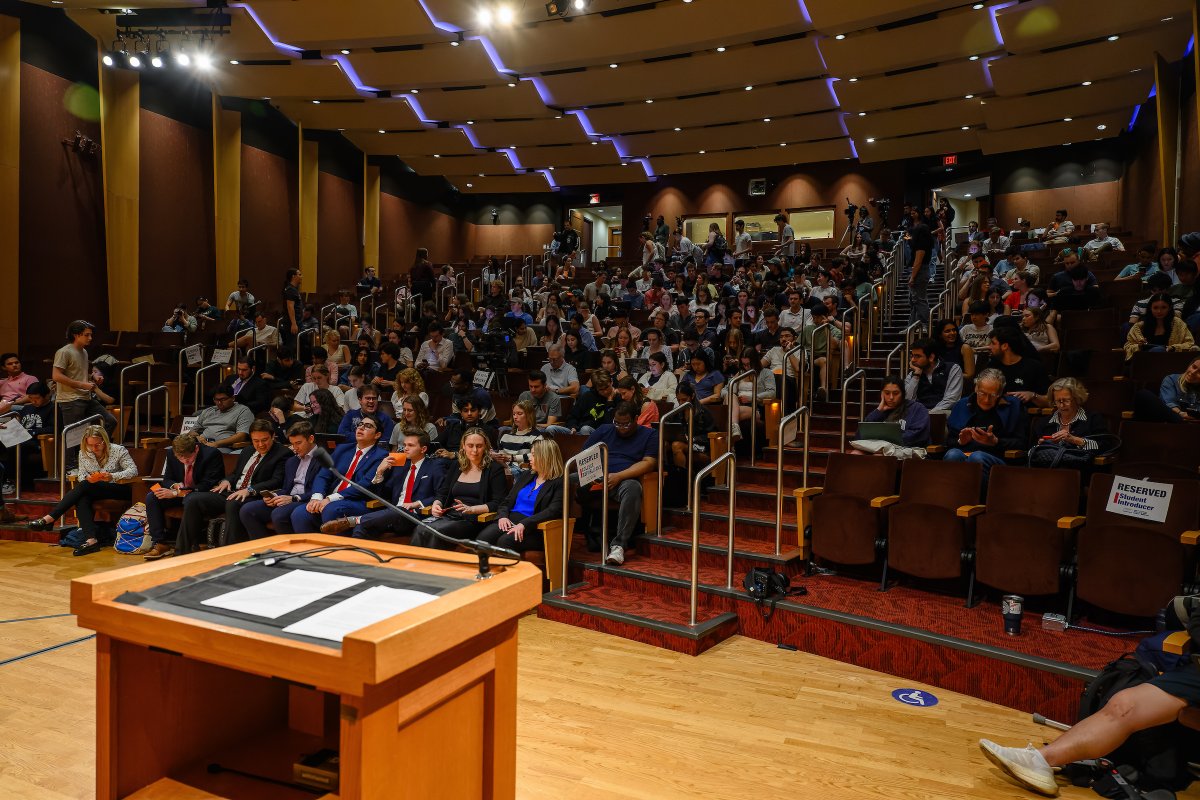 What an unforgettable semester! The Living Room was filled with an unmatched energy this year and we are constantly inspired by Hoyas looking to make politics work better. What was your favorite GU Politics memory this year?