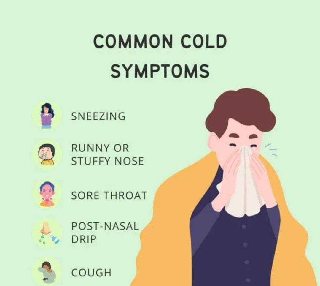 Common symptoms of cold🤧😷
#coldandflu #coldandfluseason #health #cold #wellness  #immunesystem #immunity #cough #immunesupport #naturalremedies #healthylifestyle #healthy #sick #natural #stayhealthy #medicine #healthcare #immunebooster  #healthyliving #virus #immunityboost