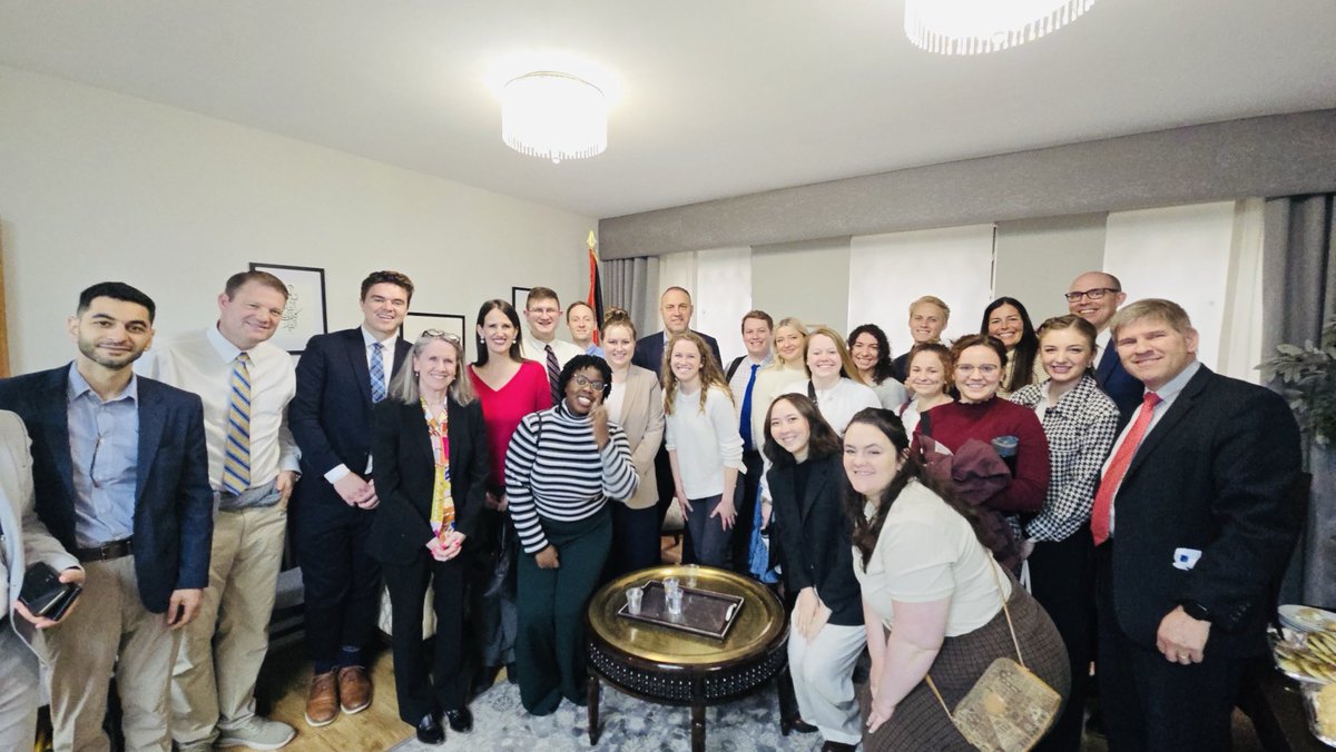 Was pleased to receive in London this inspiring group of US law students and professors, who are on a UK study tour. An opportunity to convey our heartfelt gratitude for the awakening of the American student movement for justice in Palestine and worldwide.