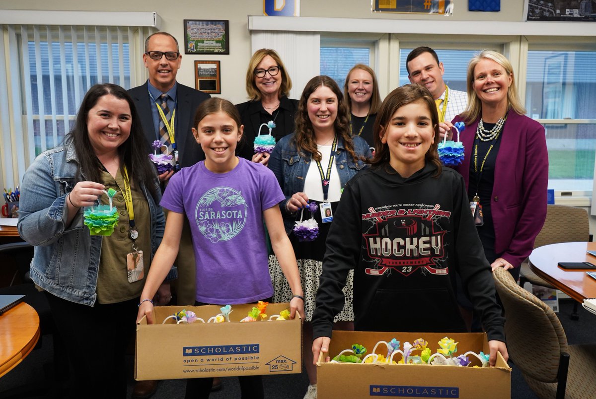 Every year, the William H. Barton Intermediate School celebrates May Day with May baskets! Read more at: queensburyschool.org/article/1578906