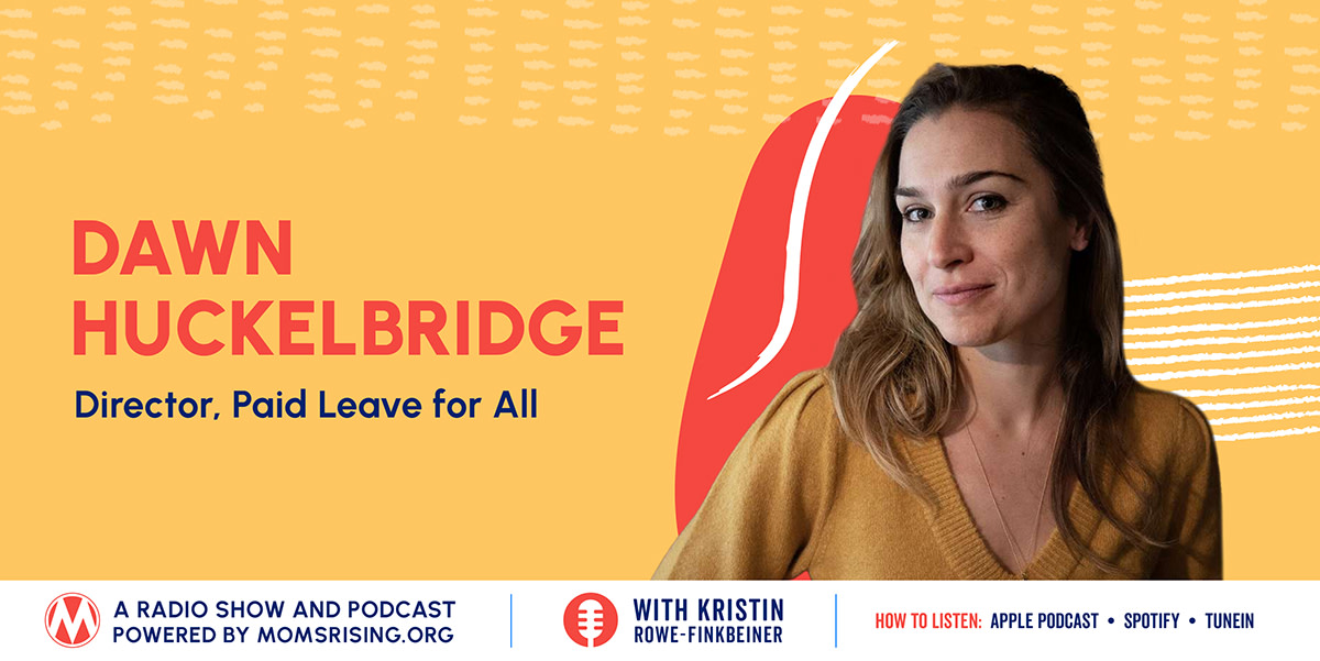 Dawn Huckelbridge @PaidLeaveForAll discusses how outlets like @GlamourMag help to build and exercise women's power in policy fights. Plus, she shares why #PaidLeave is not just possible, it is inevitable, with a growing number of states showing us the way.