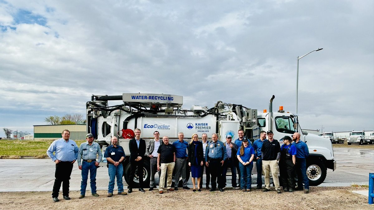 Deputy Prime Minister Monauni traveled to Fort Morgan, CO to visit @kaiserpremllc, a 🇱🇮 flagship company for hydro-excavators and sewer cleaning technology, providing over 100 jobs in 🇺🇸. With CEO Dan Weber, she toured the production site and discussed outlook and growth plans.