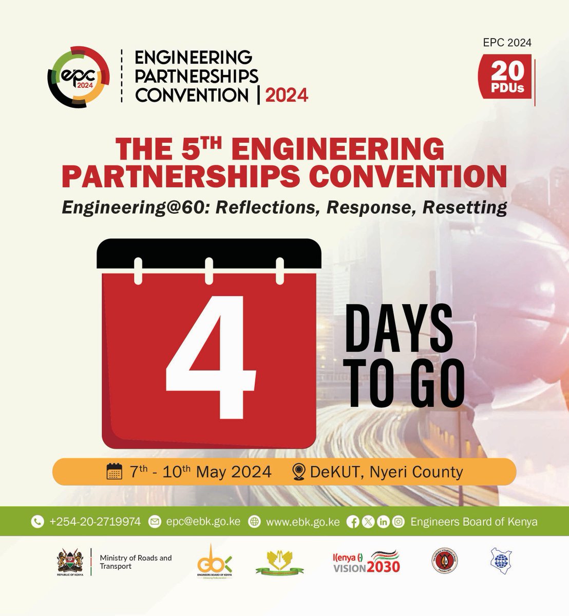 4 days to go: 4 reasons to attend #EPC2024 ✅Diverse Sessions: Engage in plenary sessions, workshops, and technical sessions. ✅Innovative Discussions: Explore cutting-edge research, emerging technologies, and innovative engineering solutions. ✅Networking and Collaboration:…