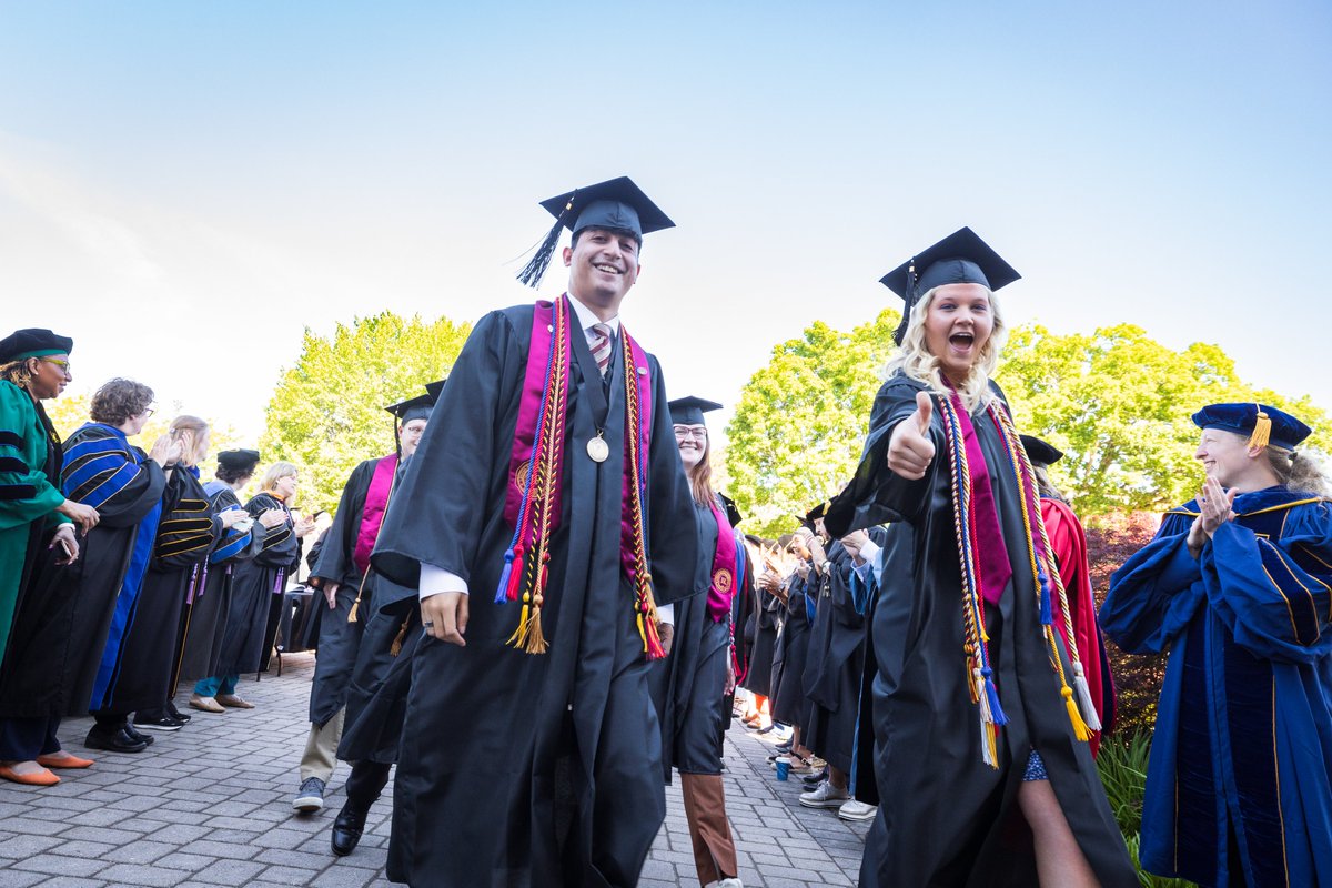 In the second week of May, Lenoir-Rhyne will hold commencement ceremonies recognizing the Class of 2024➡️ bit.ly/2024-commencem…

Columbia ➡️ Thursday, May 9 at 10 a.m.
Hickory ➡️ Friday, May 10 at 6 p.m.
Asheville ➡️ Saturday, May 11 at 10 a.m.