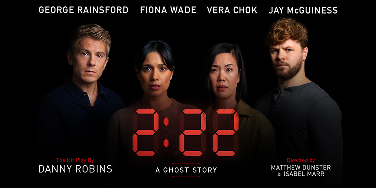 A limited number of tickets have been released for the hit suspense-filled thriller, @222aghoststory on Tuesday 7 May at 7.30pm. Snap them up quickly - they won't hang around for long! 👉 bit.ly/3wUeJpa