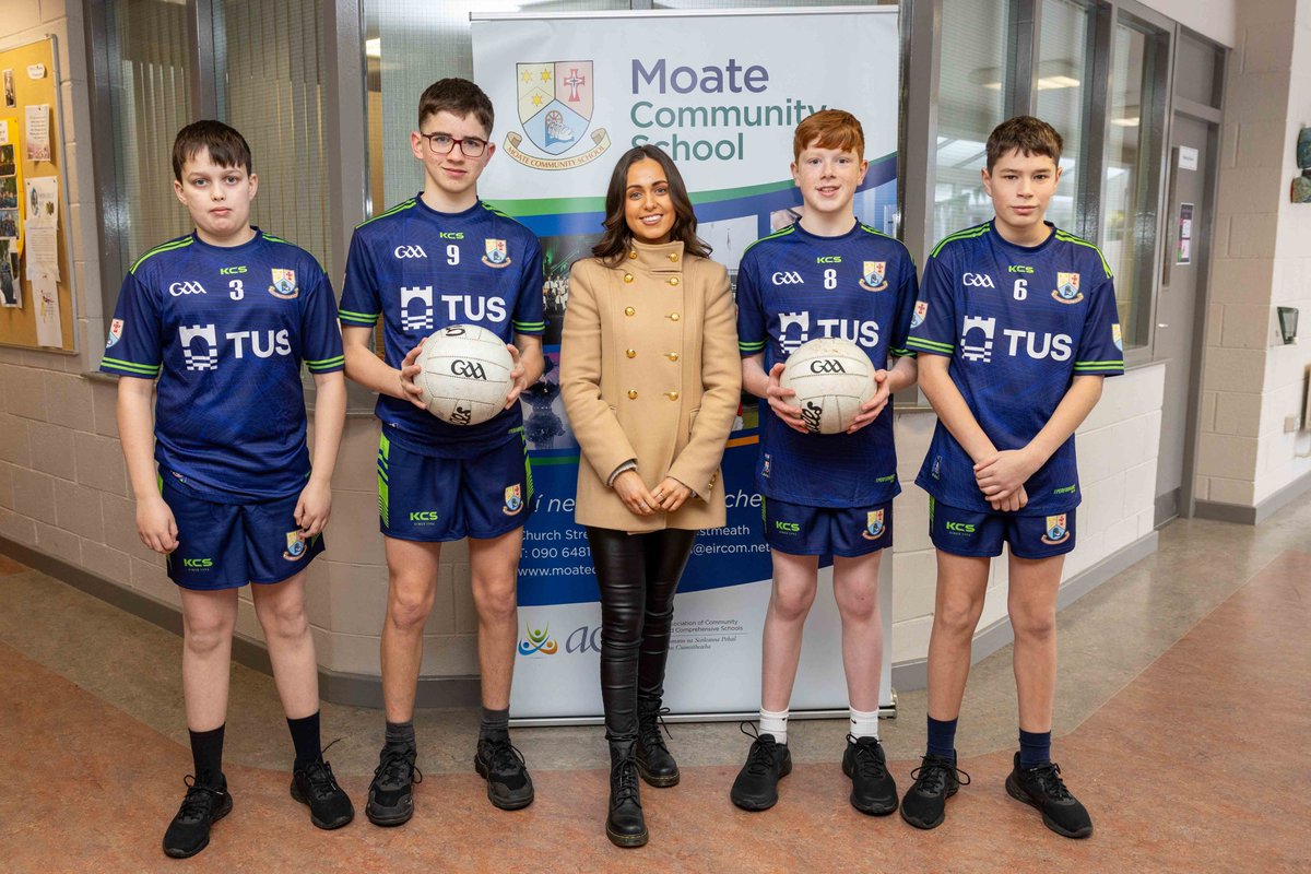 @MaristAthlone @colaiste @ccathlone @moatecs @OLBAthlone Director of Marketing & Comms @TUS_Athlone_ @Thorntonorlac: 'As the sole university in the Midlands with a strong reputation for sports, our partnership with local school sports teams is a natural fit as we work towards the growth of Athlone as a dynamic new university town.”