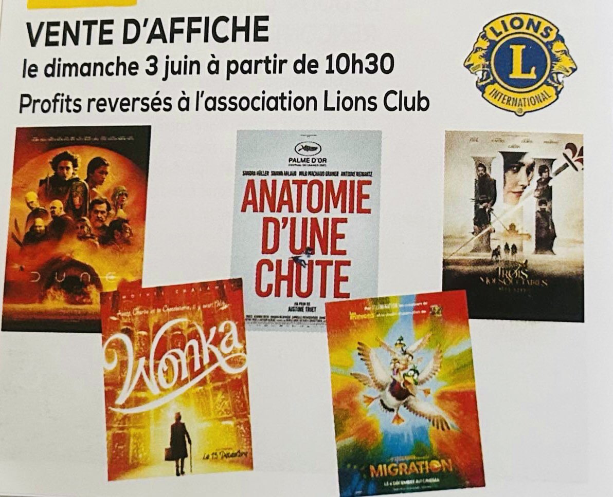 📽️🎞️🎥🍿

#montbrisonvillepassion #loireforez #montbrison #loire42 #auvergnerhonealpes #forez #cinema #lionsclub