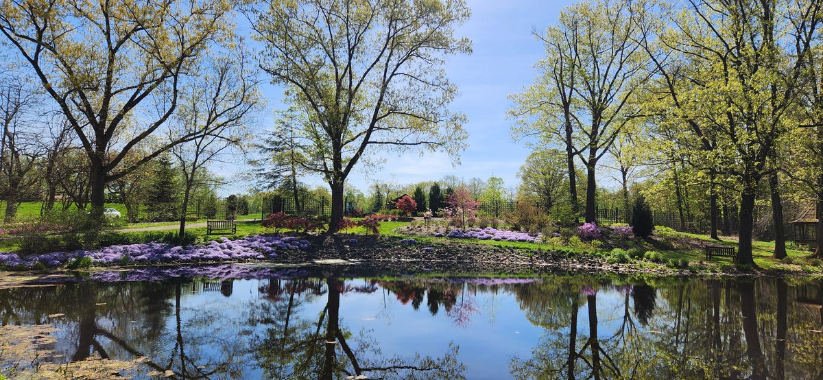 Beautiful pond at Holden Arboretum #ourbmsa #oaiss