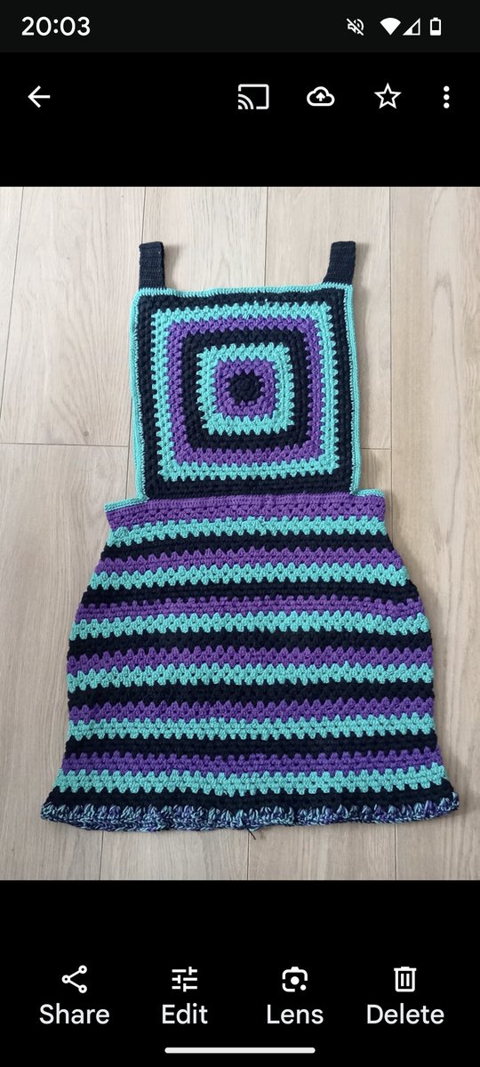 #UKMakers crochet dress