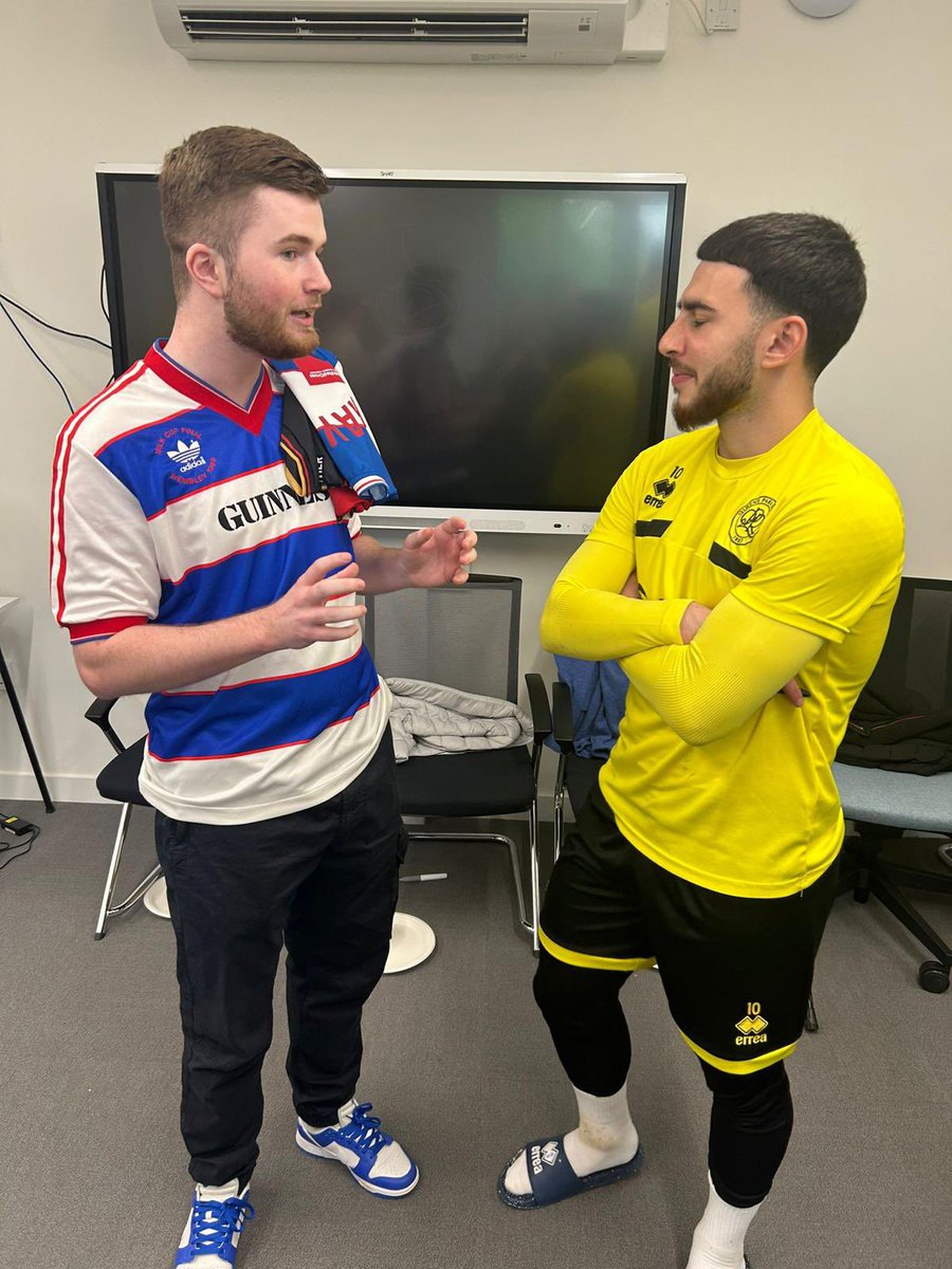 So I told Ilias that I’m in charge of QPR’s EAFC ratings… he wasn’t the happiest 🤣🤣
