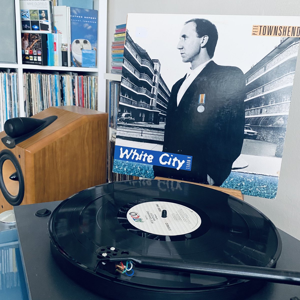 Listening to Pete Townsend “White City”