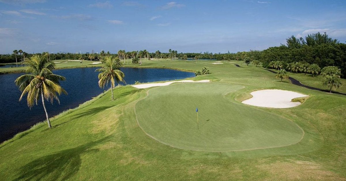 Golfers will have to be content with playing the same nine holes twice for a full round during the next 6-months at Crandon Golf at Key Biscayne as a $5 million renovation project takes place beginning May 6.  1l.ink/SFP6DBL
#islandernews #keybiscayne #golf