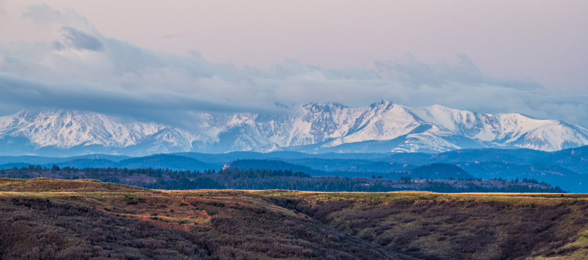 The view from Castle Rock this morning. #Colorado #cowx #thephotohour #photography