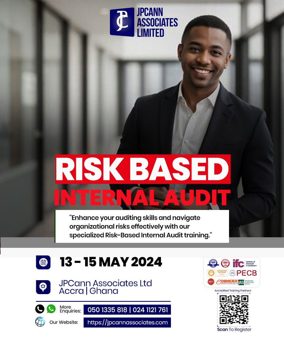Ready to take your auditing skills to the next level? Join us for our upcoming Risk-Based Internal Audit training and learn to navigate complexities confidently. Secure your spot now! #InternalAudit #RiskManagement #Training