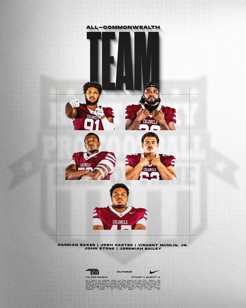The Class of the Commonwealth! Congratulations to these five stellar young men on being named to the 2024 Kentucky Collegiate All-Commonwealth Team! #E2W | #MatterOfPride