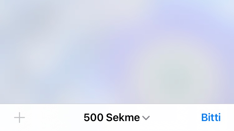 safari’de en fazla 500 sekme açılabiliyormuş öğrenmiş olduk