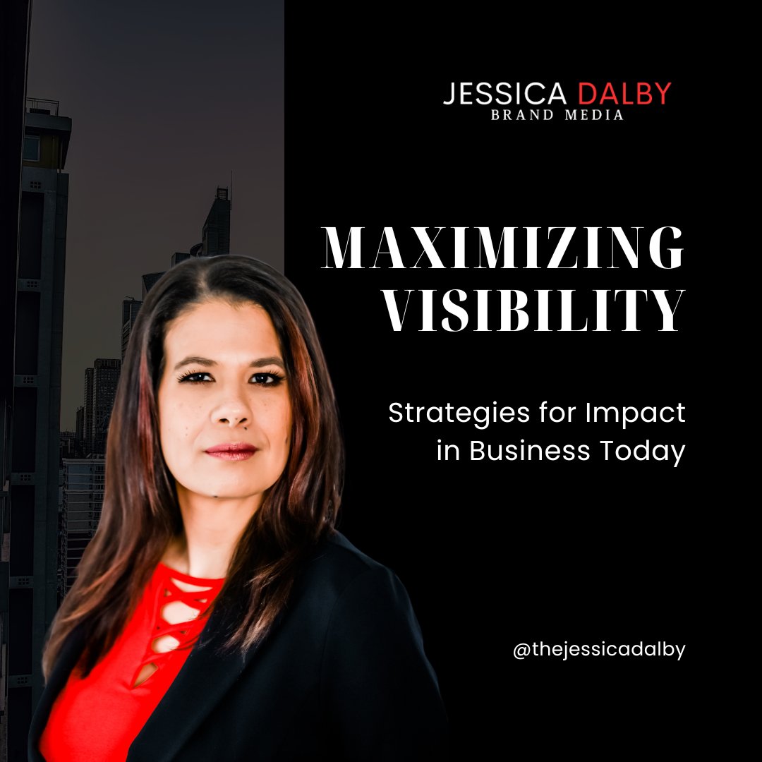 In today's fast-paced business environment, visibility goes beyond mere presence – it's about leaving a profound impact. 💼✨

 #jessicadalby #jessicadalbybrandmedia #jessicadalbypr #BusinessVisibility #BrandRefinement #ExpertShowcase #SuccessStrategies #ImpactfulPresence