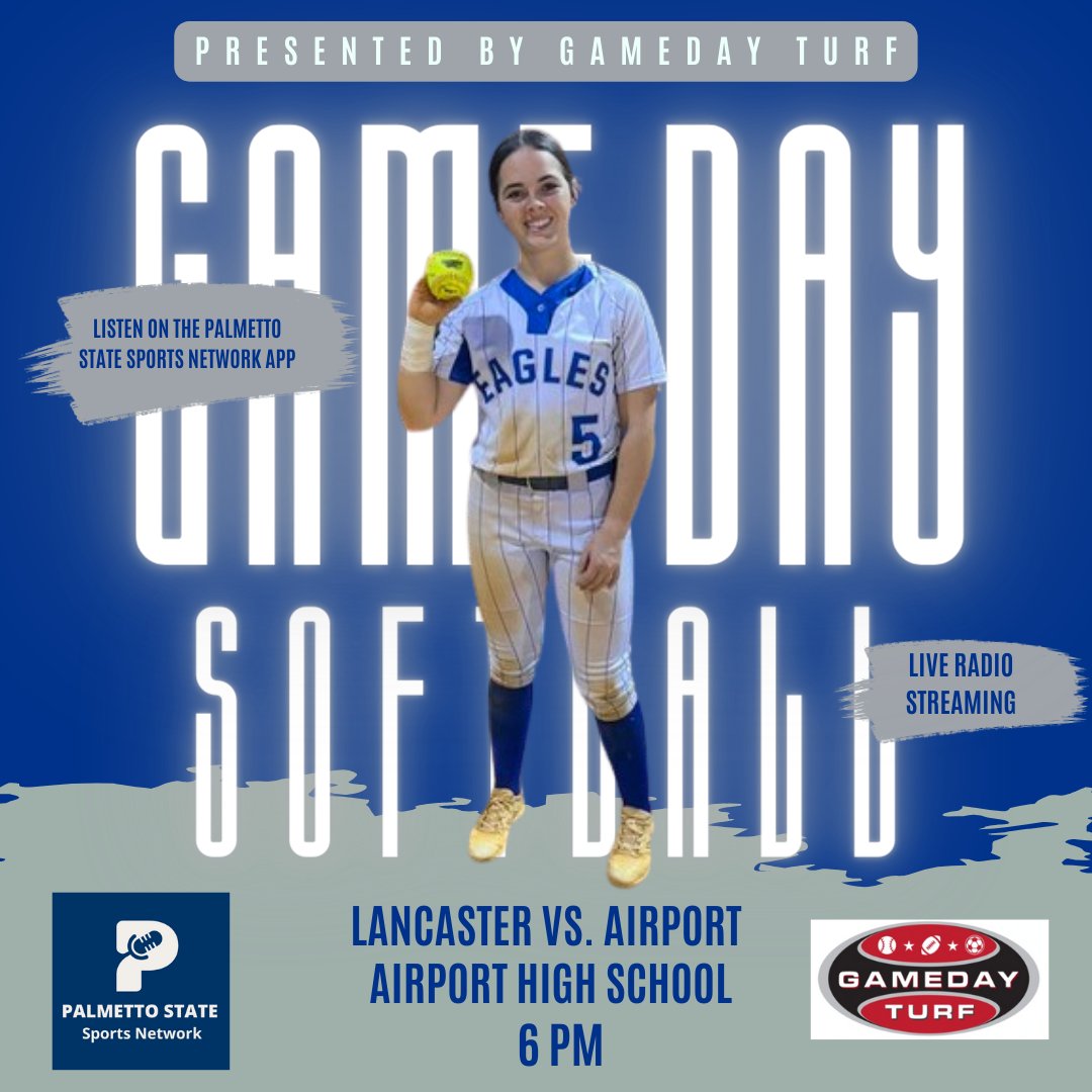 Join us as @AirportSoftball hosts Lancaster You can listen on our Radio APP or the direct link network1sports.com/station/pssn2 @re_laxinsc @CoachFidler @AirportAthDept @teambarrs76216 @AHS_Leads @MattSchilit @Coach_Lee32 @AirportWrestle @LancasterBruins @Tristanwaters6