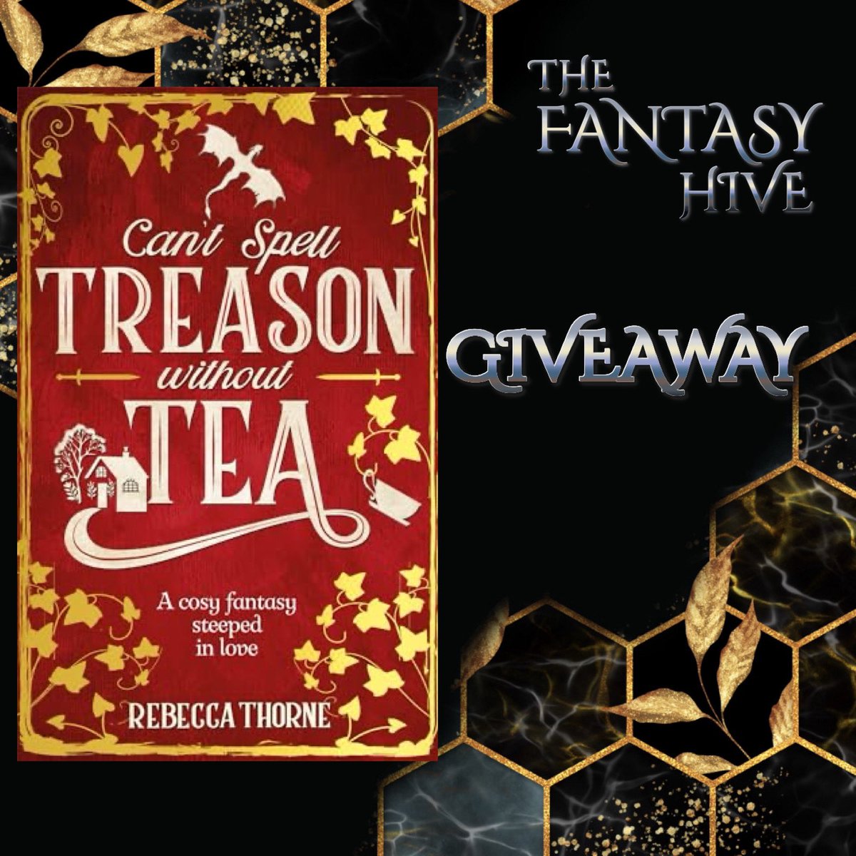 We have partnered with @UKTor to bring you a GIVEAWAY for two copies of Can’t Spell Treason without Tea by Rebecca Thorne! To enter: Follow us and RT this tweet only. Rules: UK entries entries only due to shipping restrictions. Ends: 9th May