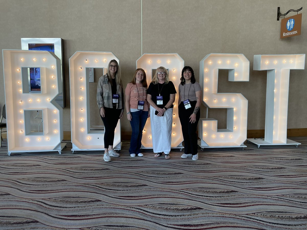 Having fun and learning a lot! #boostconference