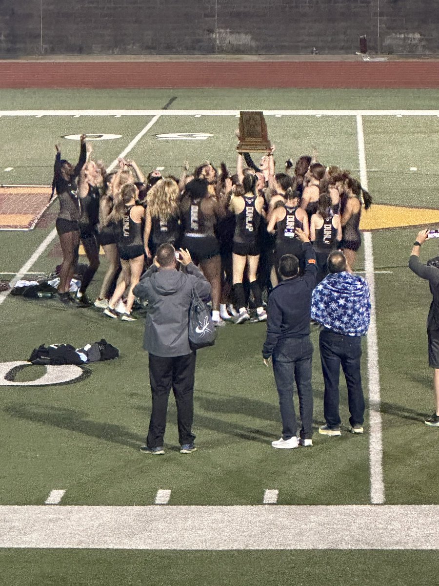 Congratulations to Sammie, Olivia, and Audrey on winning the Mid-Illini Conference track meet! 🦅🏀♥️