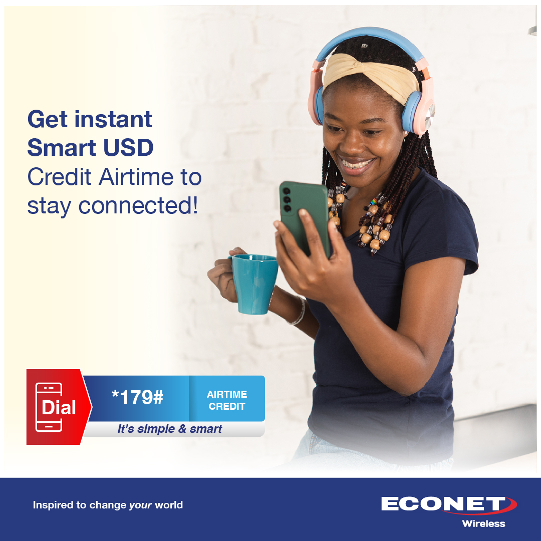 Get instant Smart USD Credit airtime. Dial *179# and stay connected.