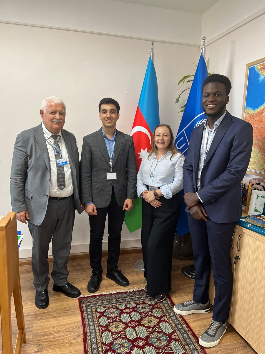 Today, we had a very useful and interesting meeting with Mrs. @AleRoccasalvo, @UNDPAzerbaijan Resident Representative a.i. in Azerbaijan 🇦🇿, at the @UNinAzerbaijan 🇺🇳 headquarter. Thank you for #partnership and support!