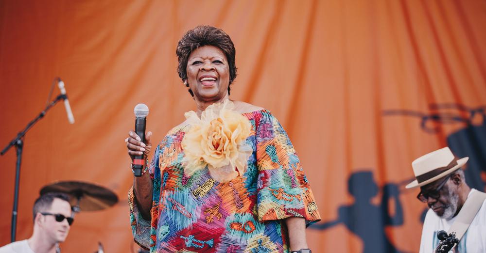Legendary soul singer Irma Thomas is set to join the Rolling Stones on stage today at the New Orleans Jazz Festival : offbeat.com/?post_type=new…