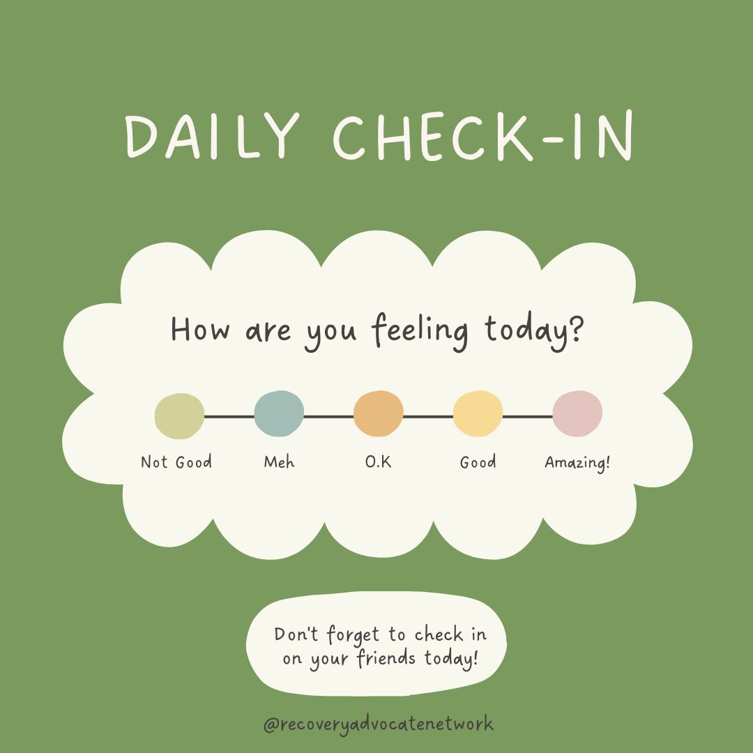 Taking a moment for a mental health check-in. Remember, it's okay not to be okay sometimes. 🧠 💙 #MentalHealthMatters #RecoveryAdvocateNetwork #RAN2wellness #mentalhealth #mentalhealthawareness #RAN #nonprofit #501c3 #breakthestigma