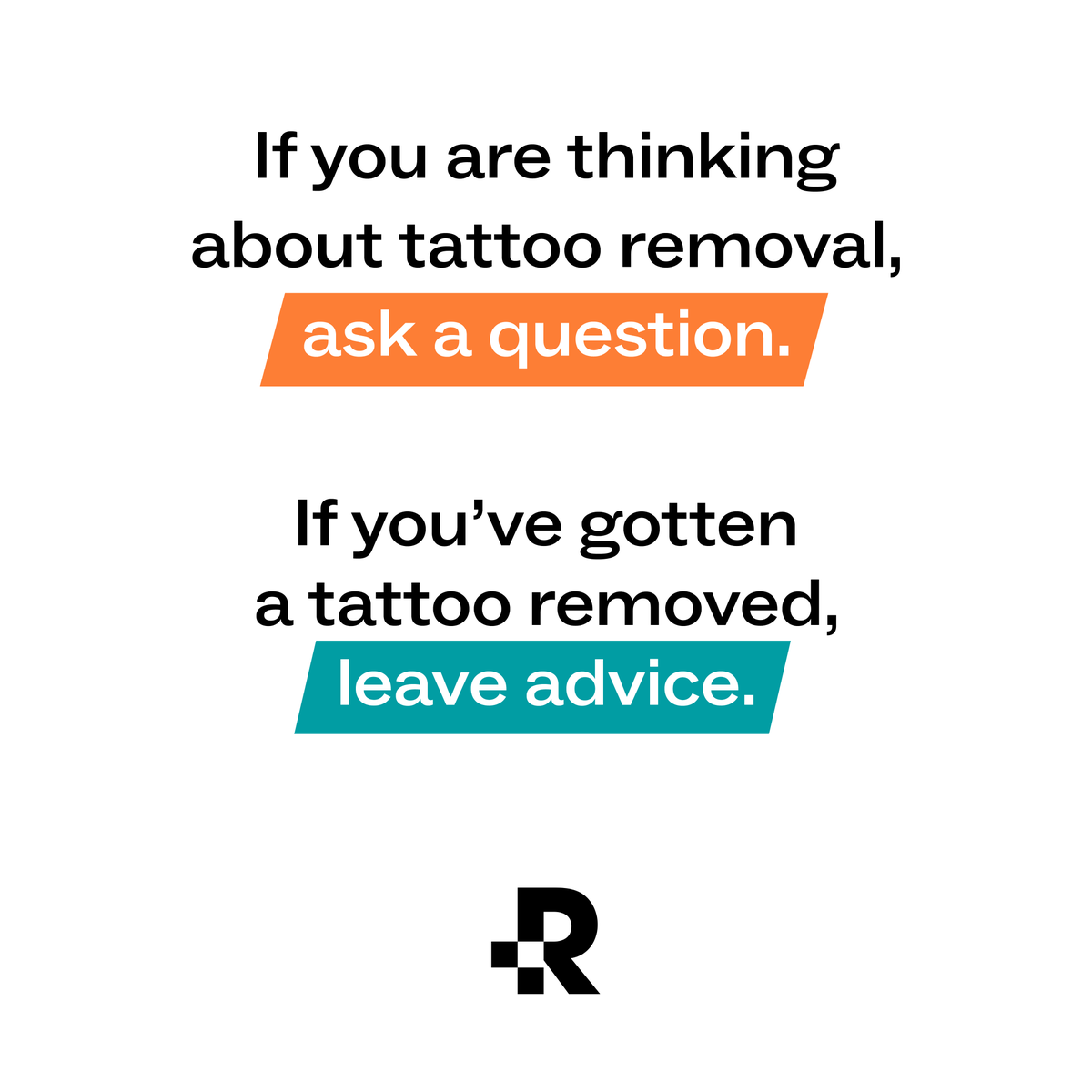 The floor is yours! Let’s create a Q+A session in the comment sections.
#removery #tattooremoval #lasertattooremoval
