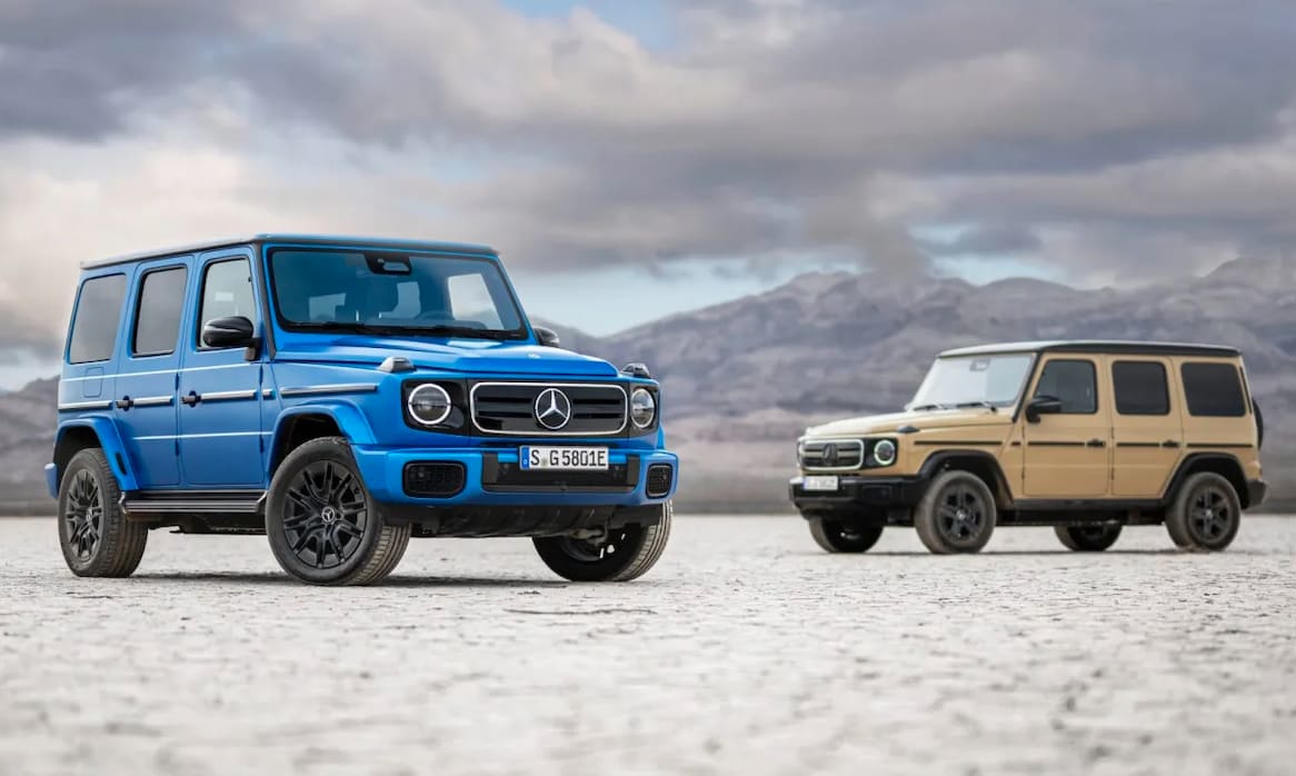 Iconic design meets unparalleled technology: The Mercedes-Benz G 580 with EQ Technology 💙⚡️ #MercedesBenz #GClass #GWagon #G580