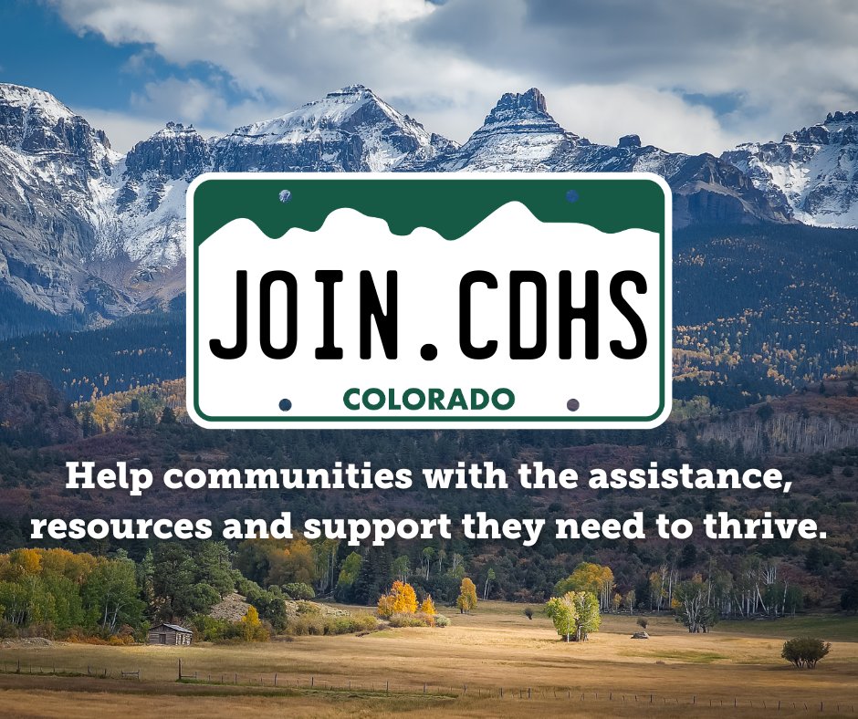 Join CDHS and turn your passion into purpose. Explore our job openings and become an agent of change in your community📣 See current openings: bit.ly/cdhs-hiring