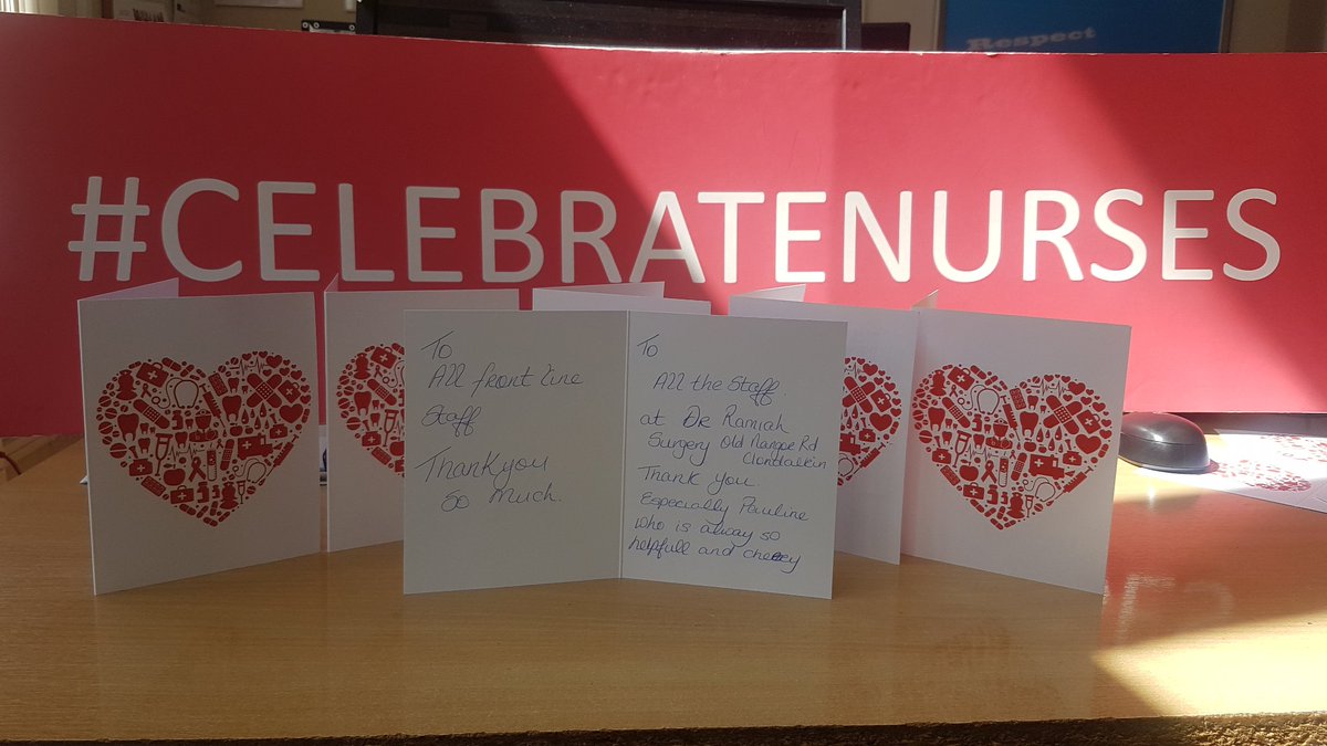 International Nurses Week is next week and we are very excited for everyone to leave their messages of thanks! Here are some beautiful handwritten cards we received last year! We're looking forward to seeing you all get involved with #CelebrateNurses 💛 celebratenurses.ie