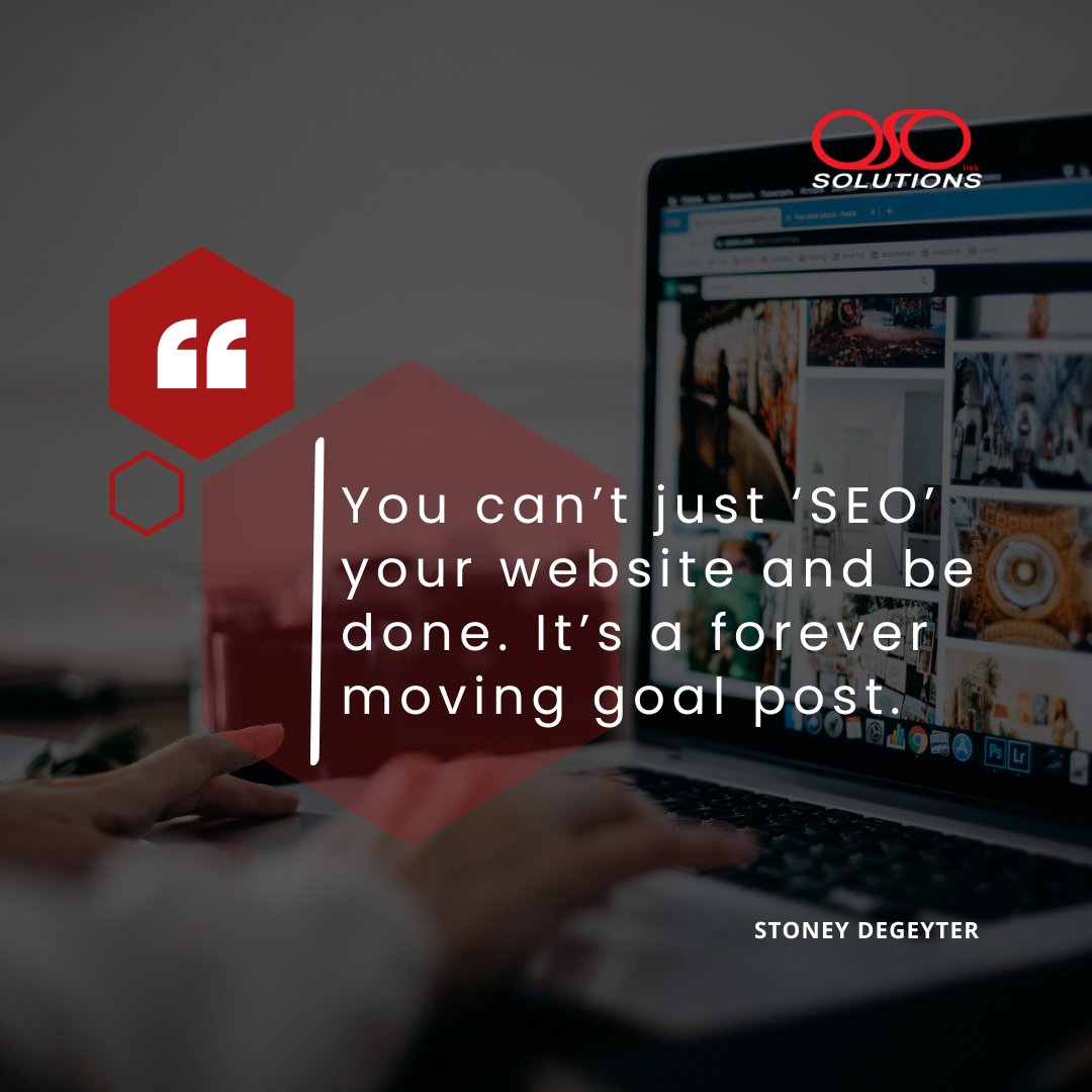 You can’t just ‘SEO’ your website and be done. It’s a forever moving goal post. Stay ahead in the dynamic world of digital presence. 🚀 

#SEO #DigitalMarketing #WebsiteOptimization #OnlinePresence #PrinceGeorge #Canada #BritishColumbia

Follow for more insights and tips!