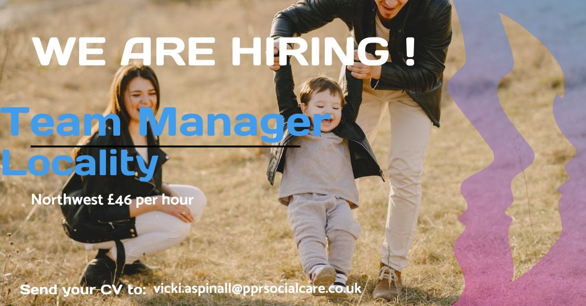 📢📢We have #opportunities for Qualified #socialwork Team Manager to lead a  Locality Team based in #GreaterManchester paying £46 per hour 

☎️☎️Call or message me for more information or apply by following the link below 👇
buff.ly/3WblfTe

 #socialworker #socialworkers