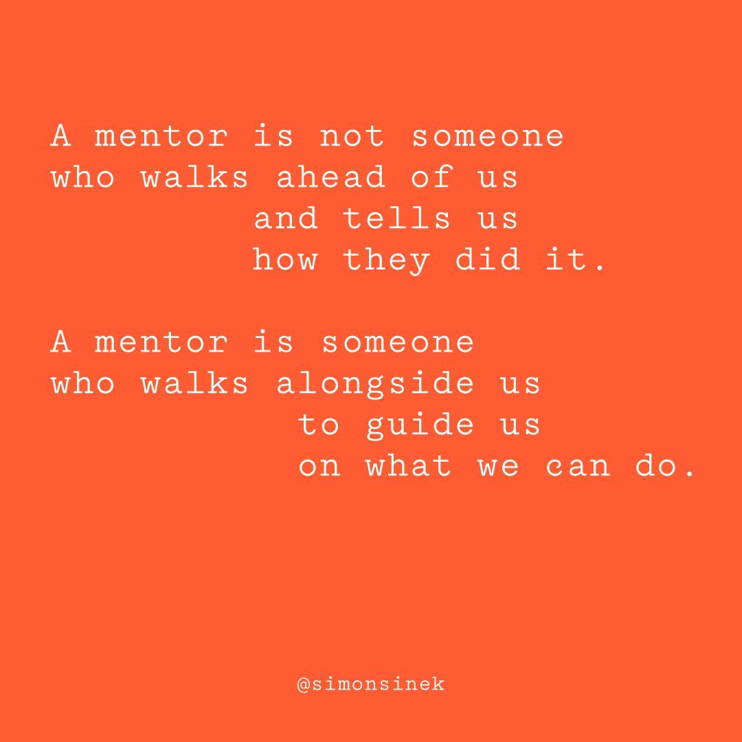 Mentorship is a transformative vehicle for personal and professional growth, providing valuable insight, guidance, and wisdom gained from their own experiences.
 
Start your mentorship journey today by visiting our website at buff.ly/3LMU9vU. 

#MentorshipMatters