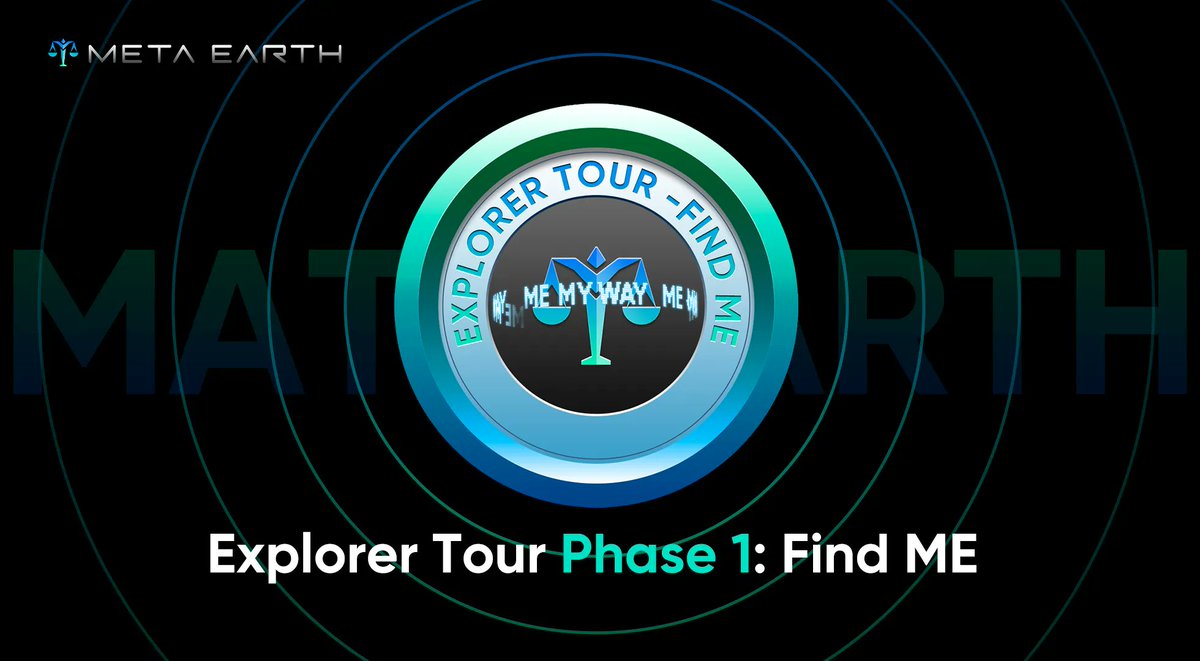 🚀 Join Meta Earth Explorer Tour Phase 1: 'Find ME' campaign on Galxe platform! 

✨ Gain a basic understanding of ME and earn Find ME OAT. Start your adventure now! 

medium.com/@MetaEarth/met…

#MetaEarth #Modular #Galxe #ExplorerTour #FindME