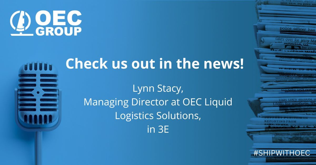 Check out Lynn Stacy, Managing Director at OEC Group LLS, in 3E discussing the effects of the #KeyBridge collapse, here: buff.ly/4aUrrUa.

#shipwithoec #oecgroup #logistics #supplychain