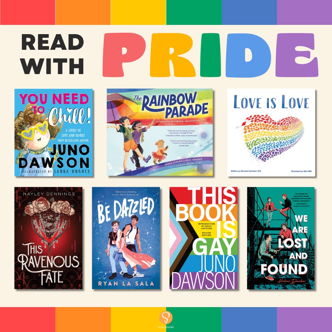 Fill your shelves with all the colors of the rainbow with titles by queer authors and creators ahead of Pride Month 🏳️‍🌈🏳️‍⚧️ Check out all our LGBTQIA2S+ books for kids and teens here: ow.ly/U9bb50RsTkN