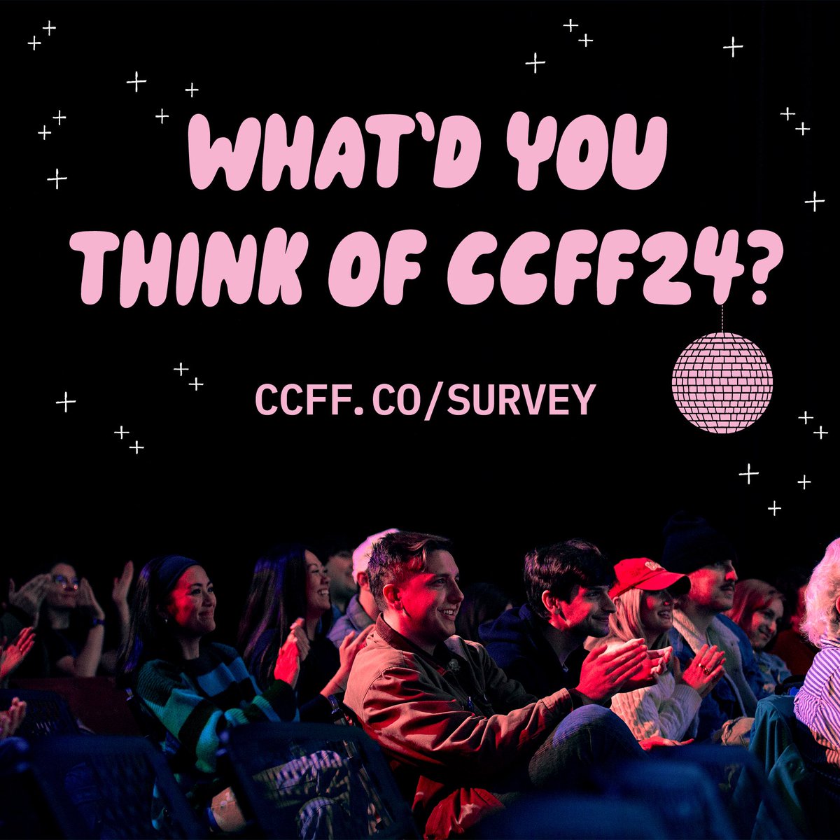 Want to win a festival pass for 2025? Fill out our survey to let us know what you thought of #CCFF24. ccff.co/survey