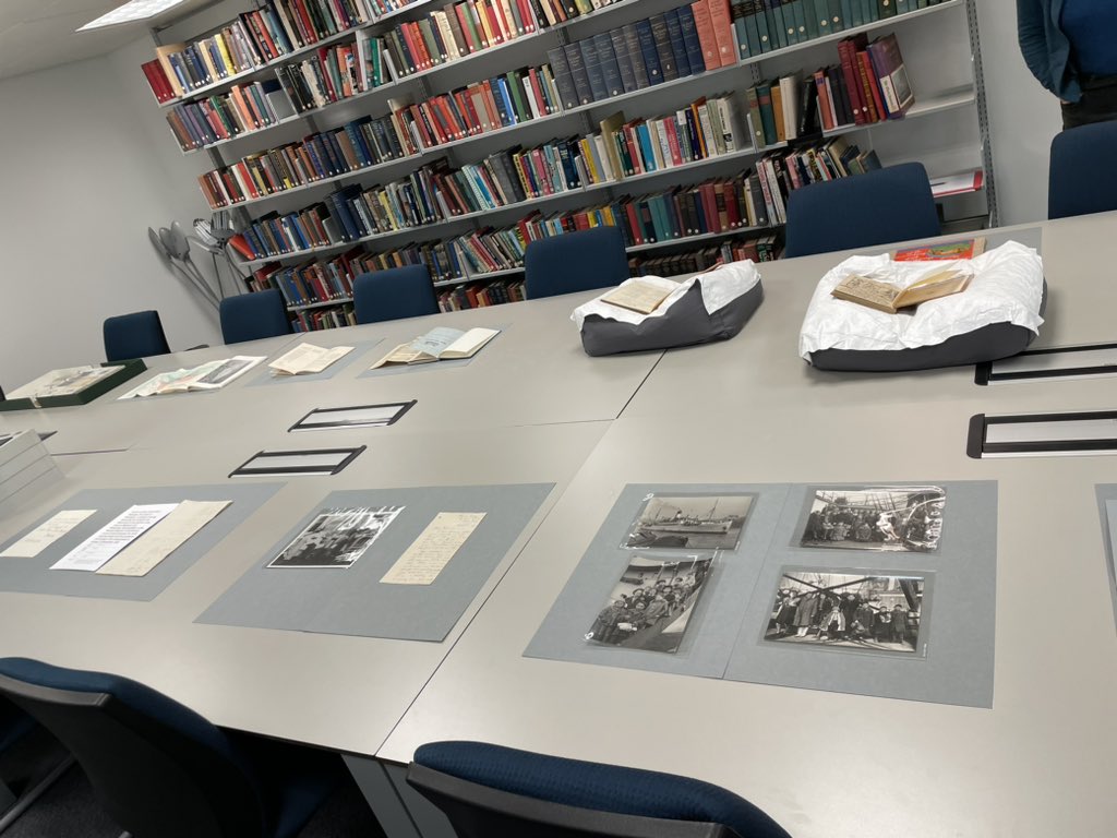 Thank you to @wendysotonlib @UniSotonLibrary colleagues for a morning of collaborative conversations around our maritime histories, #digitalscholarship ambitions, & plans for library spaces & collections. Looking forward to welcoming you to @LivUniLibrary @livuniSCA soon!