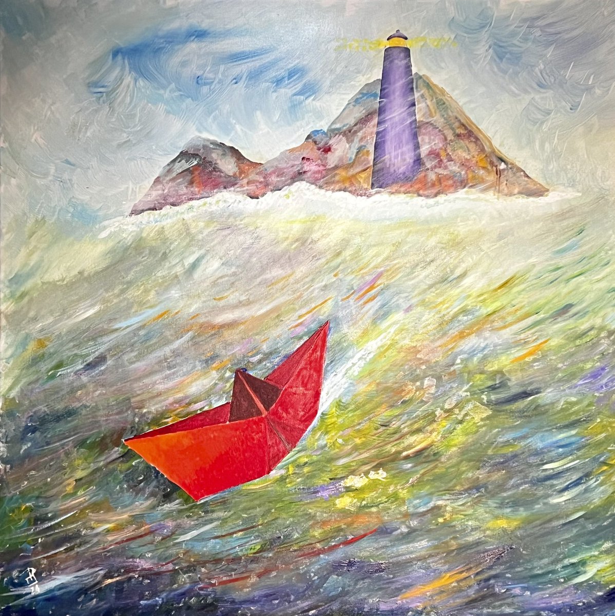 pat31551's tweet photo. Viaggio - olio su tela 100x100 https://t.co/9uCouM5rmz