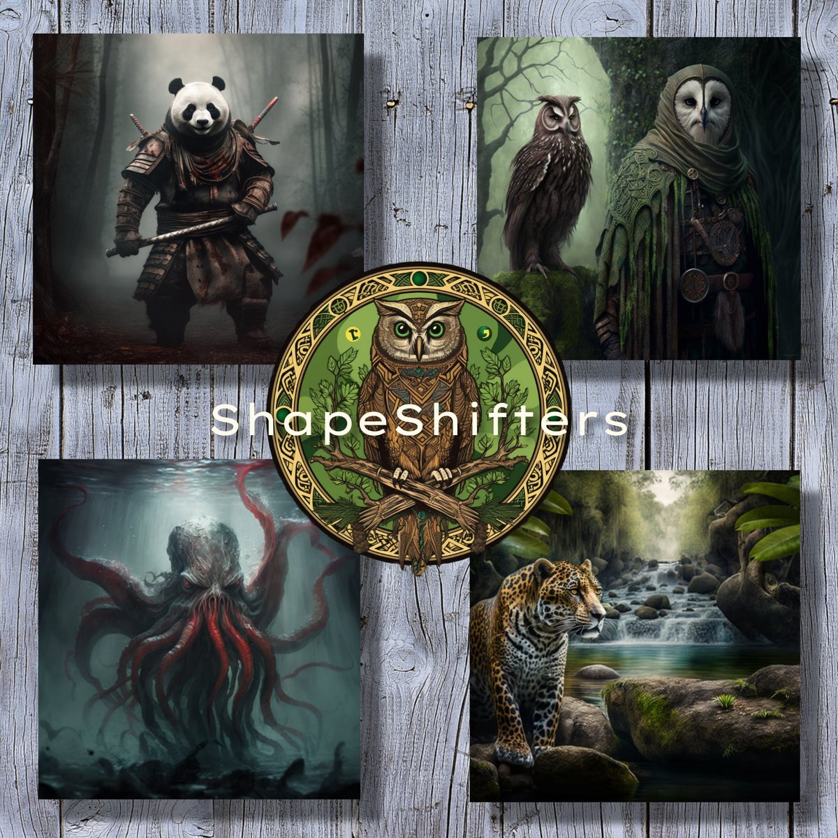 #ShapeShifters is rewarding its community. 

❤️‍🔥Recently we airdropped #polygon coins to all holders $GONE & $MOON

Those #Airdrops 🪂are worth around $35 usd, just for holding + #Giveaways + free Renegades #NFTs + awesome unique & #Exclusive art.
Fade at your own risk!