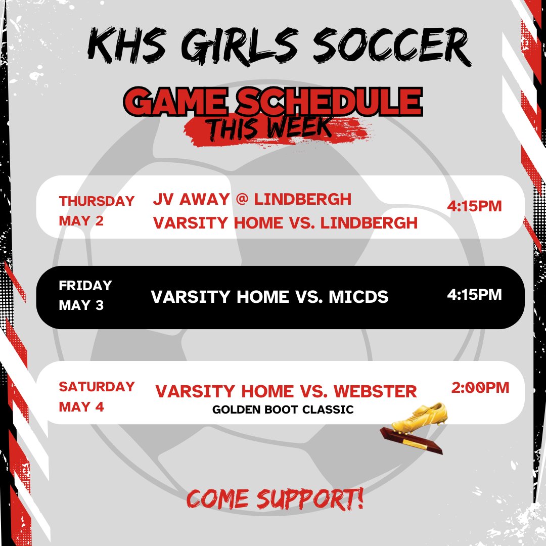 Kirkwood Girls Soccer tweet media