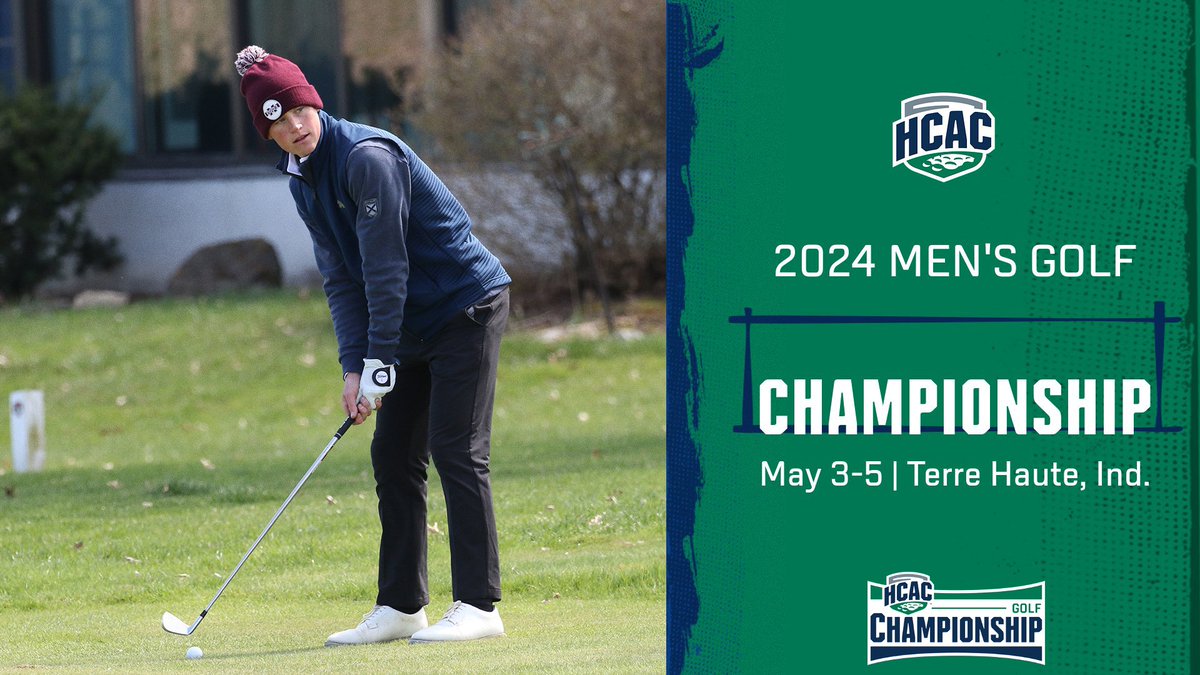 2024 HCAC Men's Golf | Championship Preview It's Championship Week for our Men's Golf Student-Athletes! Good luck to all our Student-Athletes as they hit the links this weekend! Full Release: tinyurl.com/y8ku7vnm #TheHeartofD3 | #D3Golf