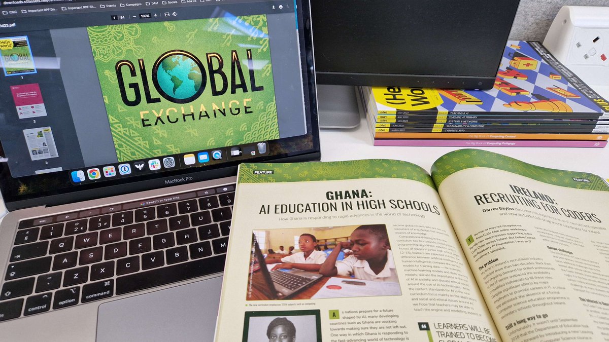 This week we're highlighting Salomey Afua Addo's article exploring Ghana's reformed curriculum 📚 Discover how their new approach is helping young learners to become global citizens and responsible digital creators 🔗 Read the full article on page 40: rpf.io/hw23