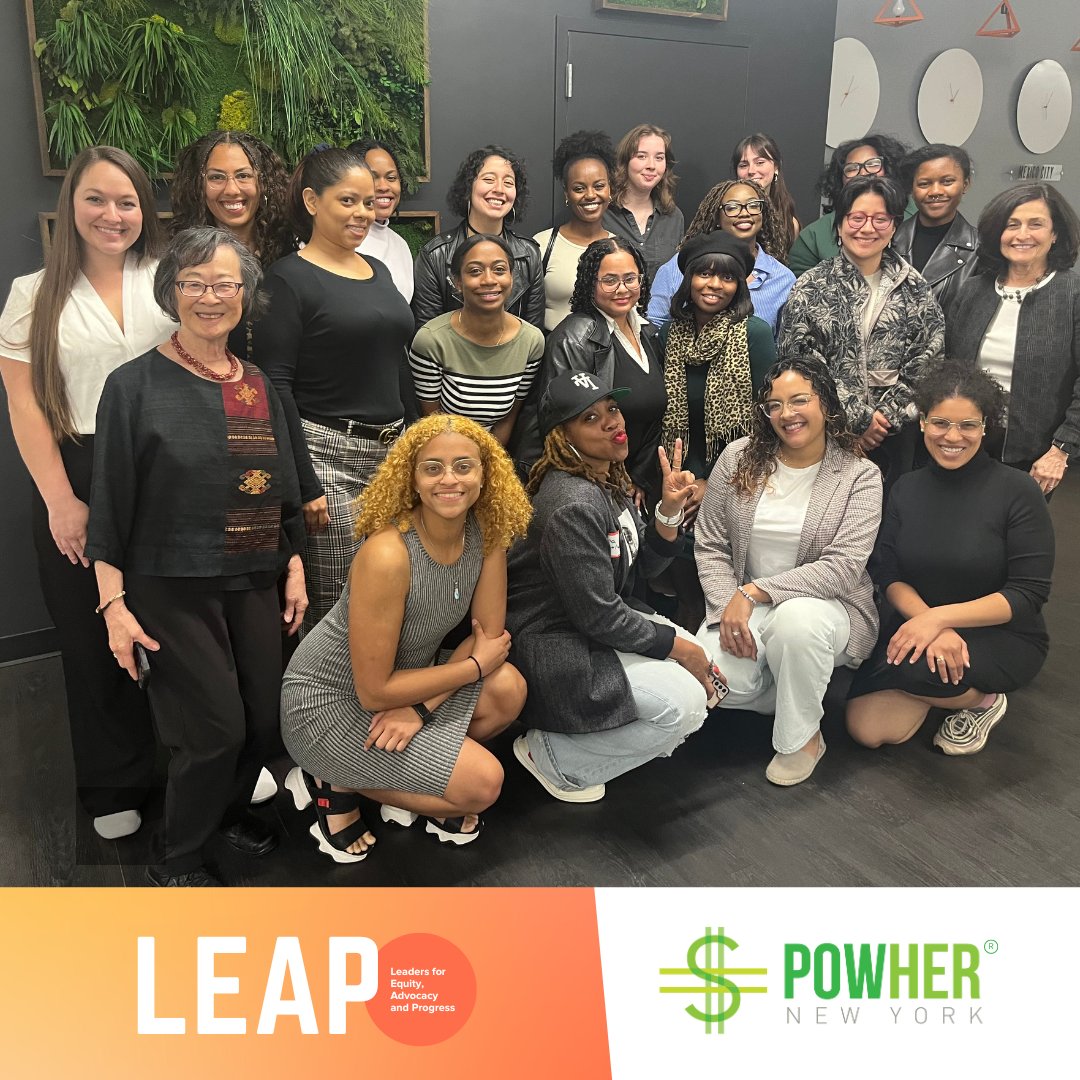 On Tuesday, PowHer New York launched LEAP, our new leadership initiative! Leaders for Equity, Advocacy and Progress helps diverse female leaders build skills and connections in advocacy. Thanks to the Amplify Her Foundation for making this possible! #EqualPayNY #WomensLeadership